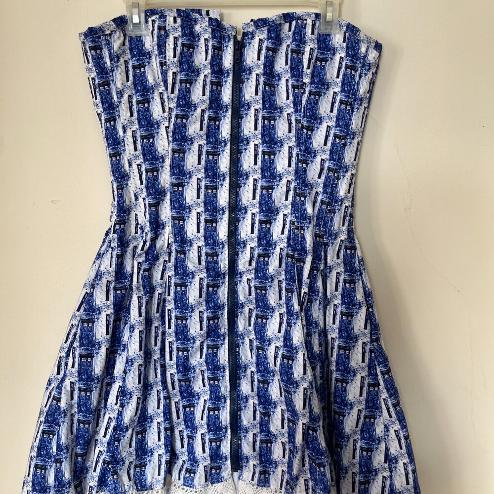Doctor Who Tardis Corset Dress by Pendragon Costumes
